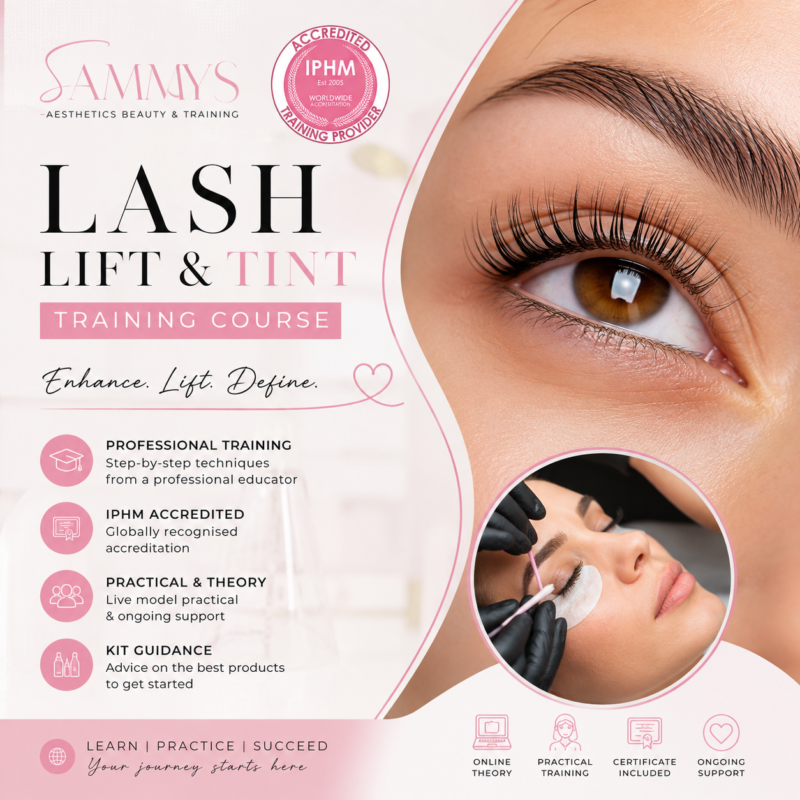 Lash Lift & Tint Training Course