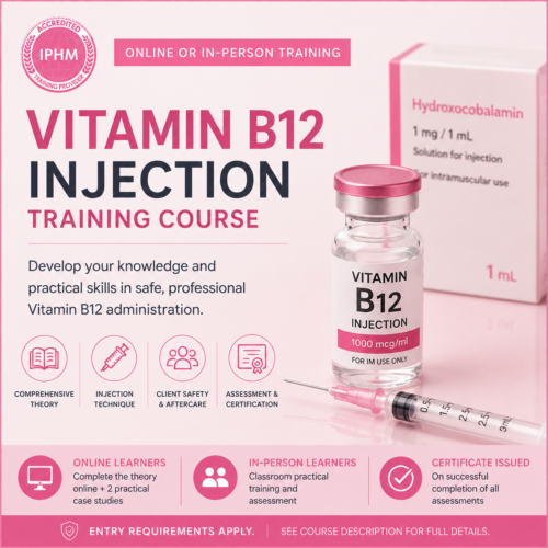 Vitamin B12 imjection training course